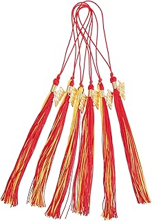 TEHAUX 6 Pçs Borla De Chapéu De Em Memória Suprimentos De Estofamento Acessórios De Borla De Honra De Formatura Borlas De Formatura De Solteiro Borla Acessórios De