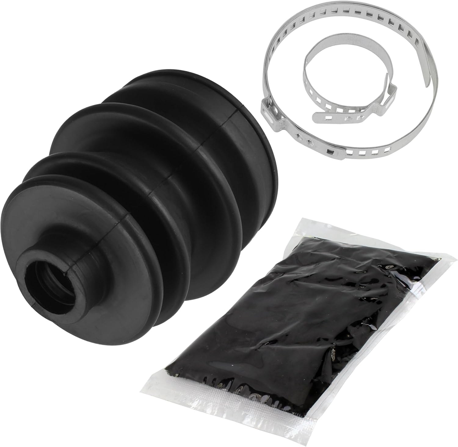 Caltric Rear Axle Inner Cv Boot Kit Compatible with Arctic Cat 250 2X4 4X4 2002-2005/300 2X4 4X4 2002-2005 / Thundercat 2008-2010/550 S Trv Efi 2010/700 4X4 2006-2010