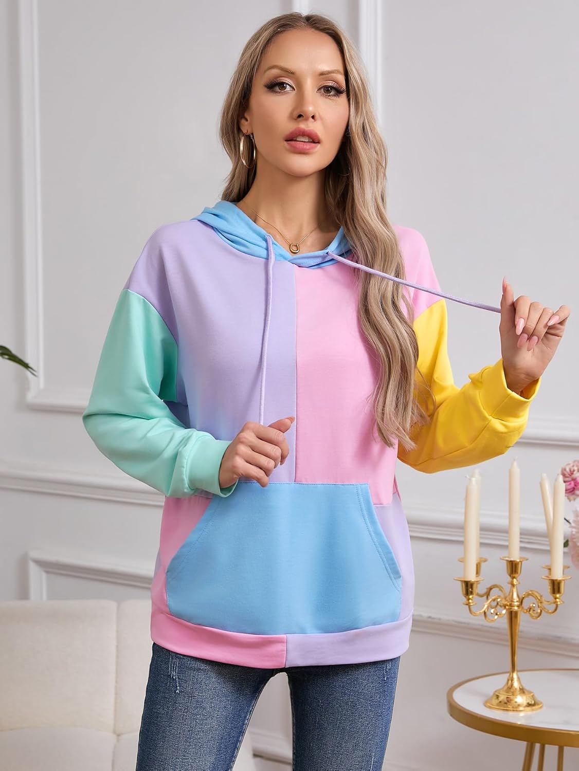 SweatyRocks womens Hoodie - Image 4