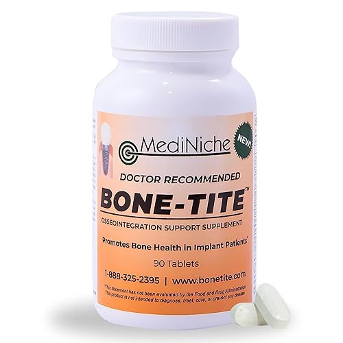 Bone-Tite Osseointegration Support Supplement I Key Vitamins, Minerals, and Nutrients