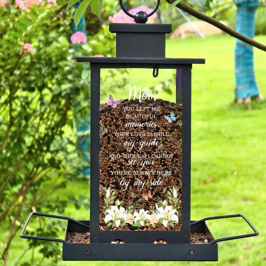 Memorial Bird Feeder for Loss of Mom - Sympathy Bereavement Gifts for Loss of Mother Remembrance Funeral Condolence Gifts Thoughtful Sorry for Your Loss Gifts for Loss of Loved One - Image 6