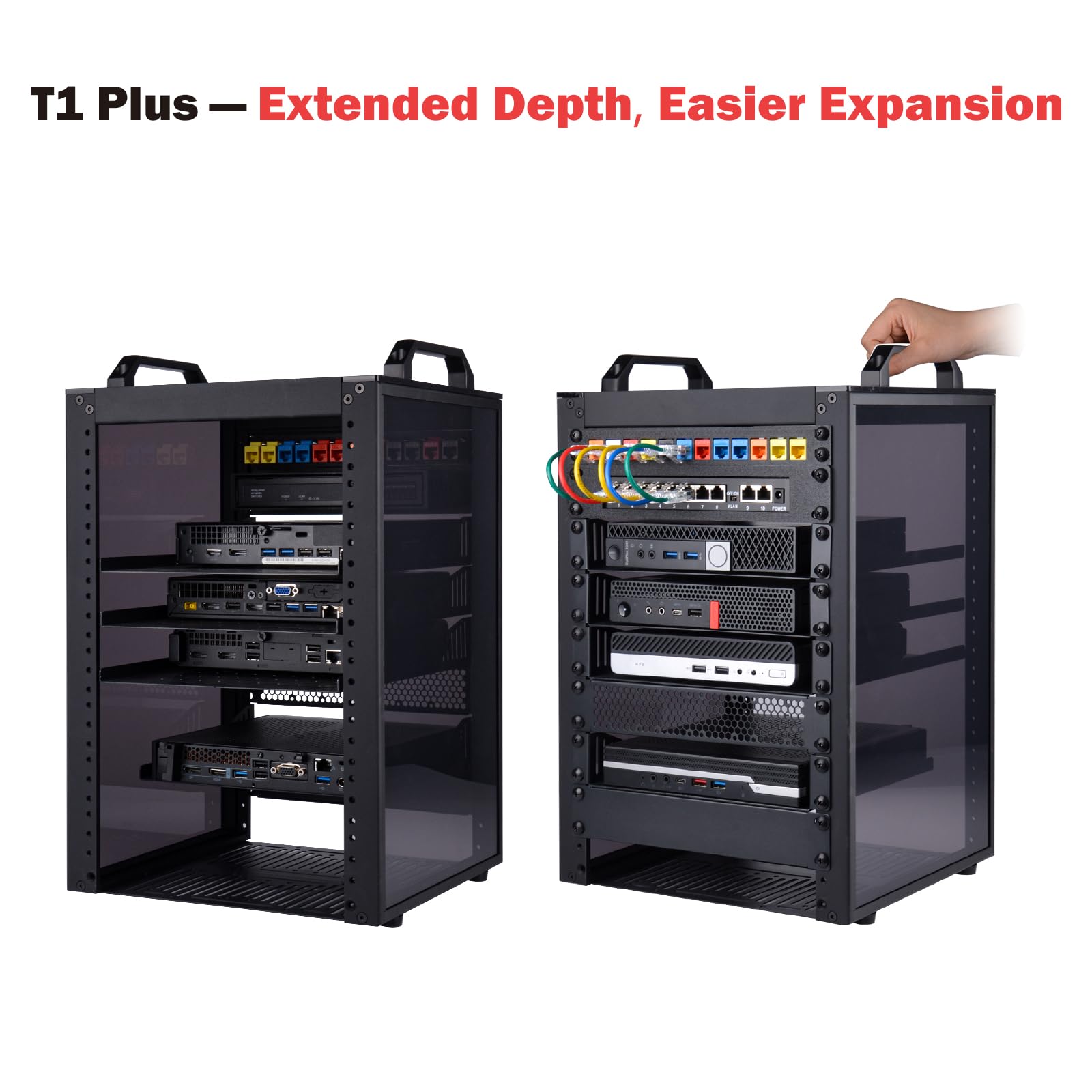 ち*る様 【美品】GeeekPi 8U サーバーキャビネットDeskPi　 T1 Amazon | GeeekPi 8U サーバーラックキャビネット DeskPi RackMate T1
