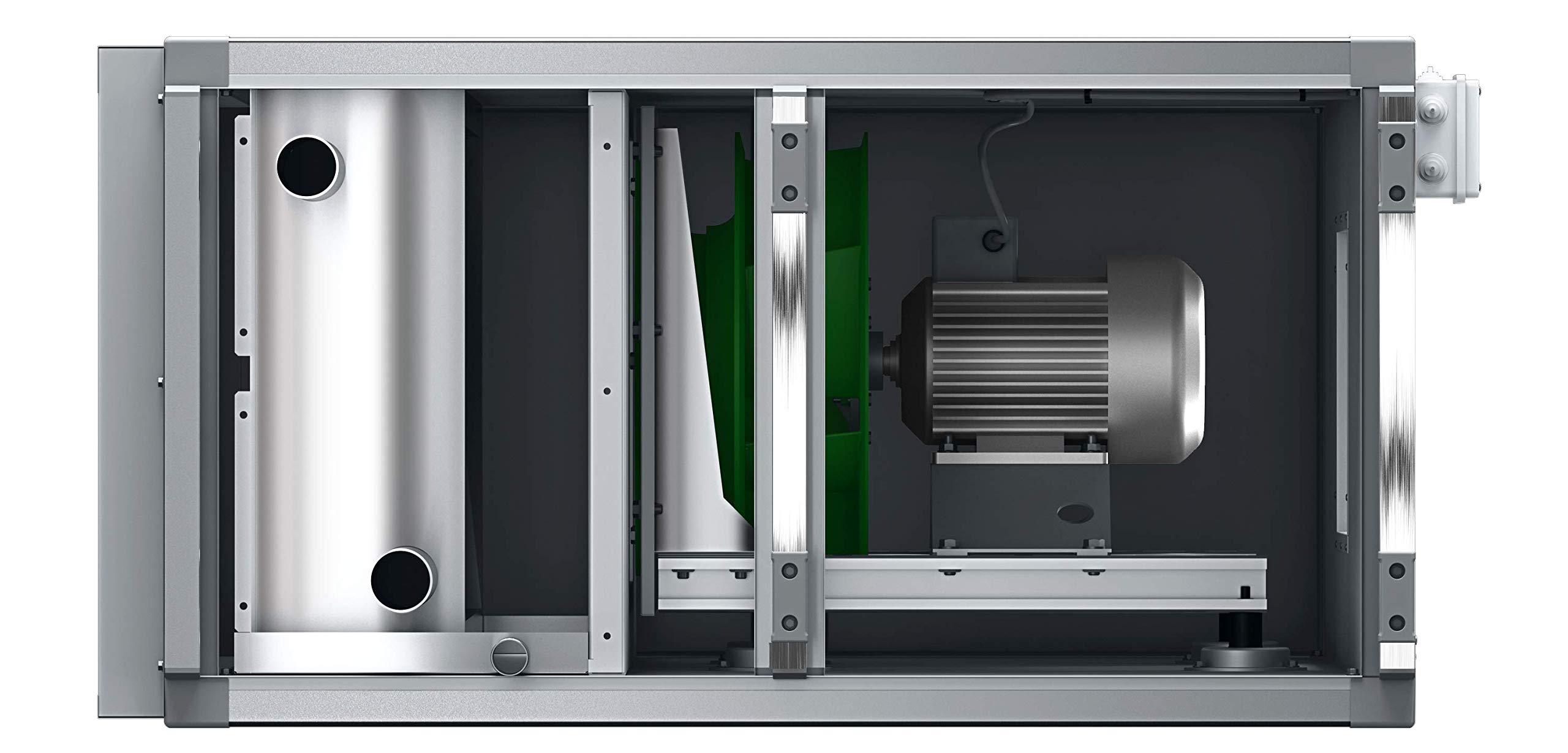 VTS Ceiling Suspended Air Handling Unit SVS-35 AC motor (4 row)