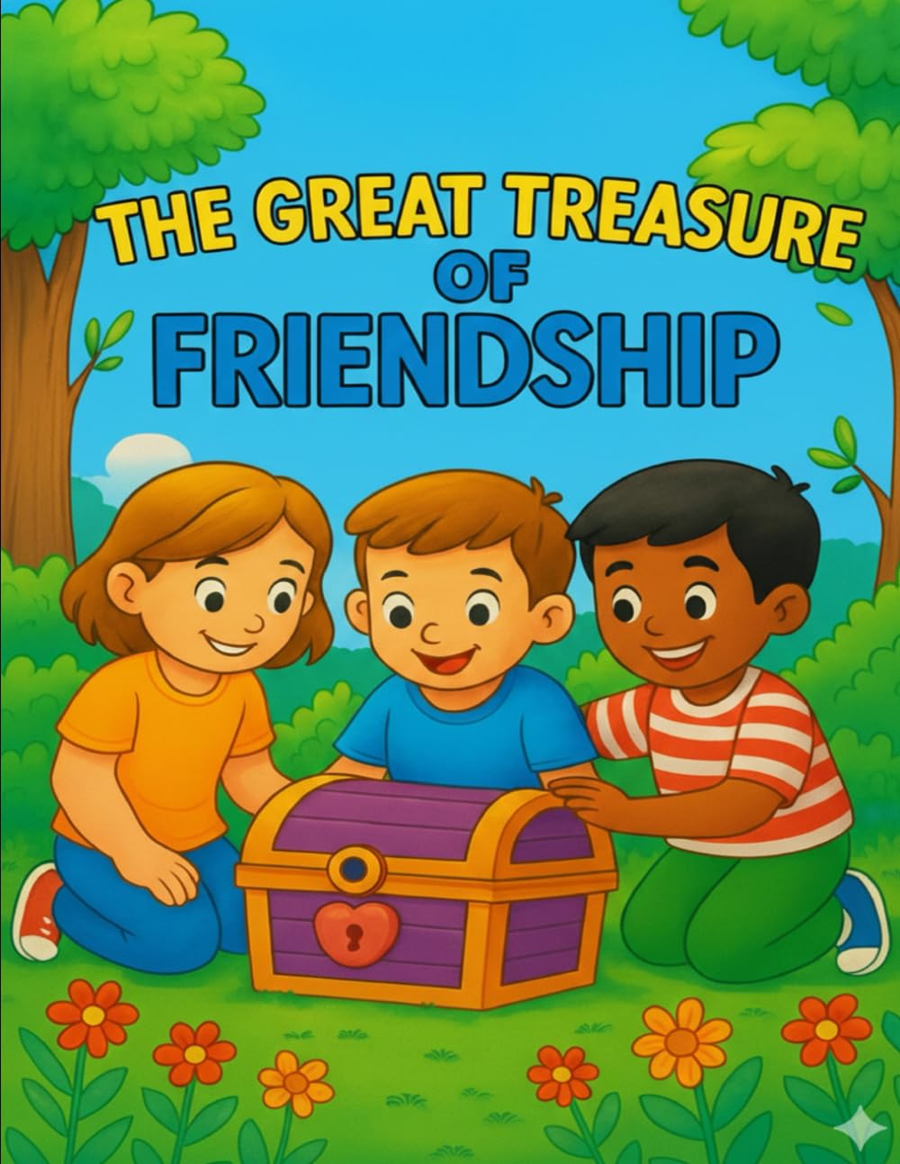 The Great Treasure of Friendship – Coloring Book (“Coloring with Love Series – Denisse Ribot”)