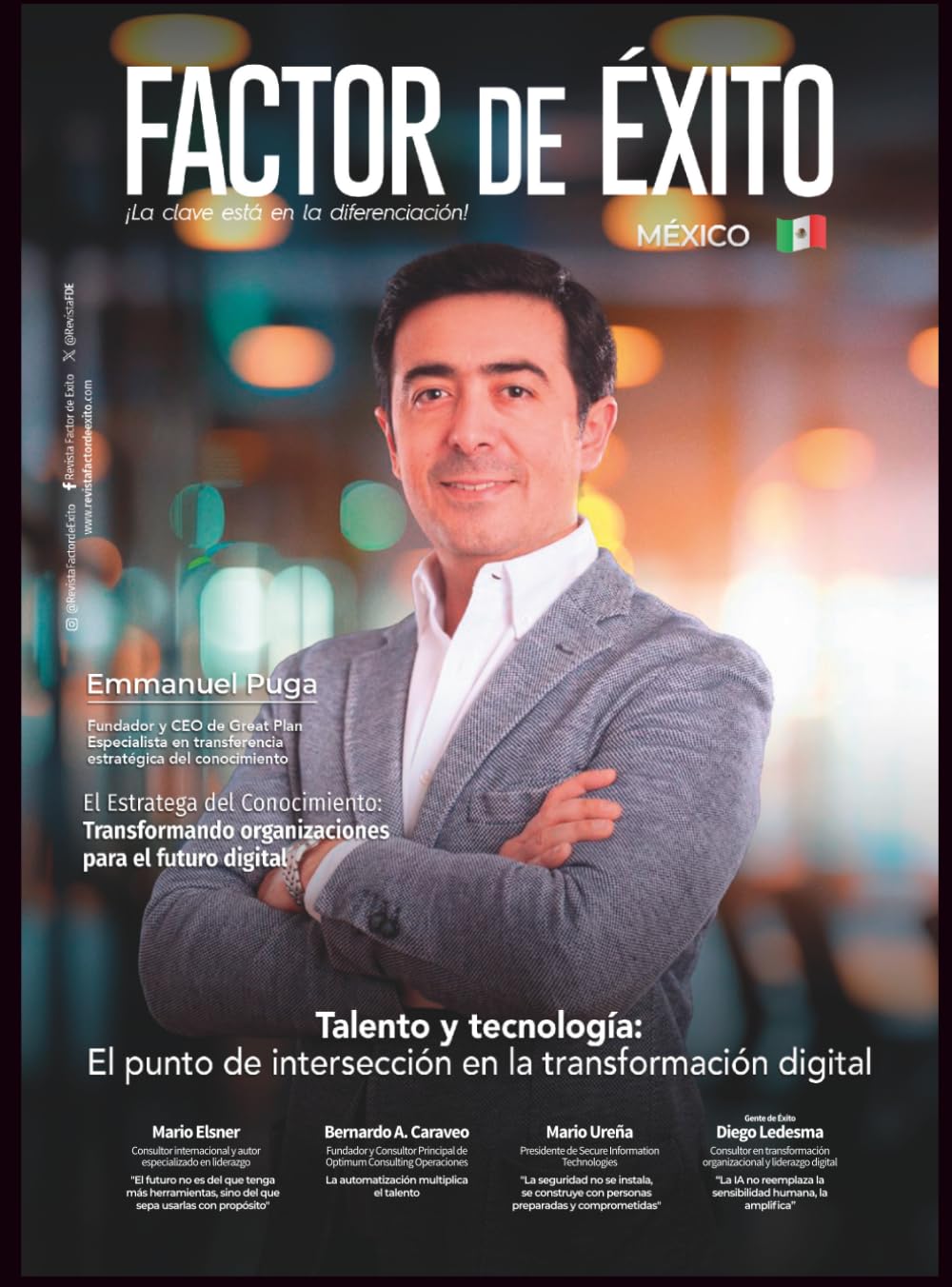 Capital Humano y Transformación Digital. Edición #18 México (Revista Factor de Éxito México)