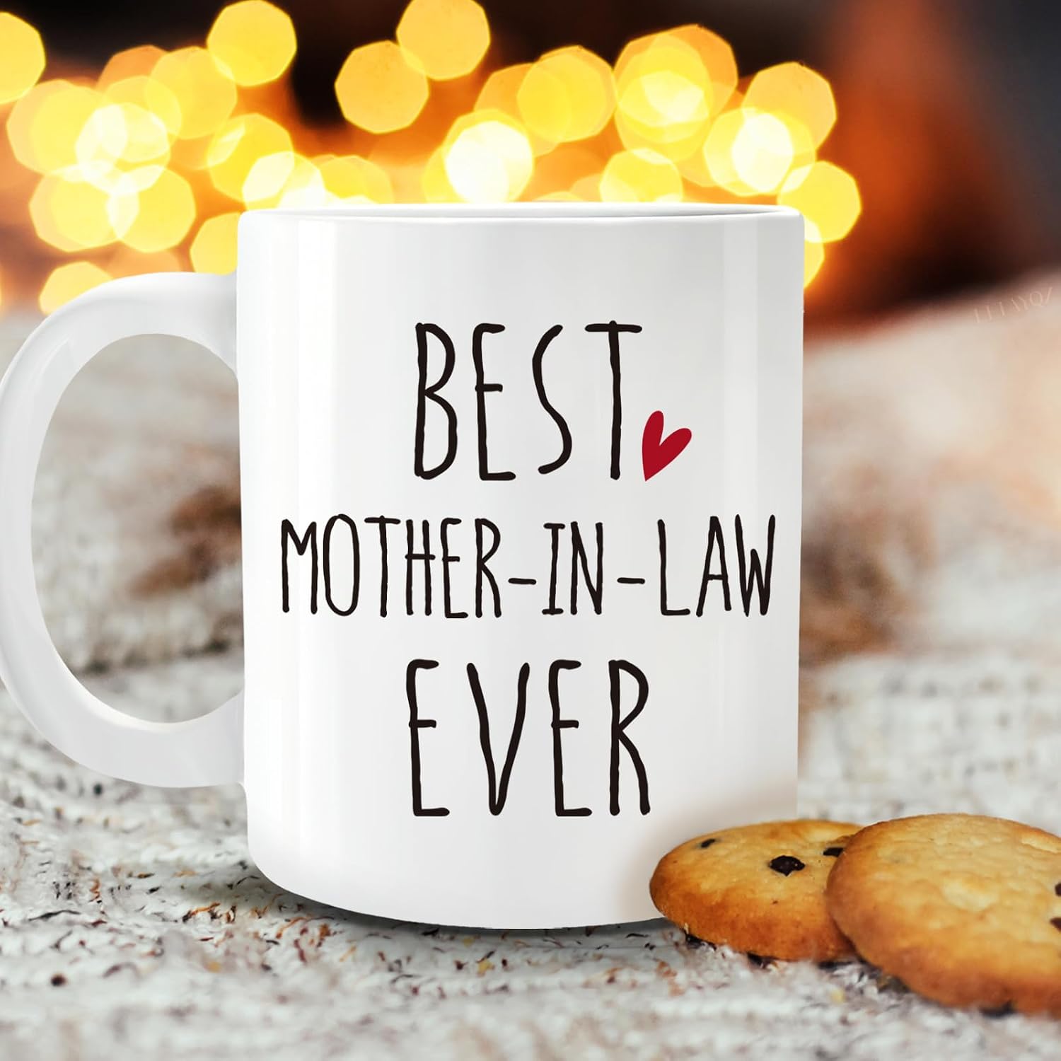 Mother in Law Mug Gift for MIL from Daughter/Son in laws, Best Mother-in-Law Ever - Thank You for Raising The Love of My Life mug, Birthday Thanksgiving Christmas Mugs Gifts Idea for mother in law-108