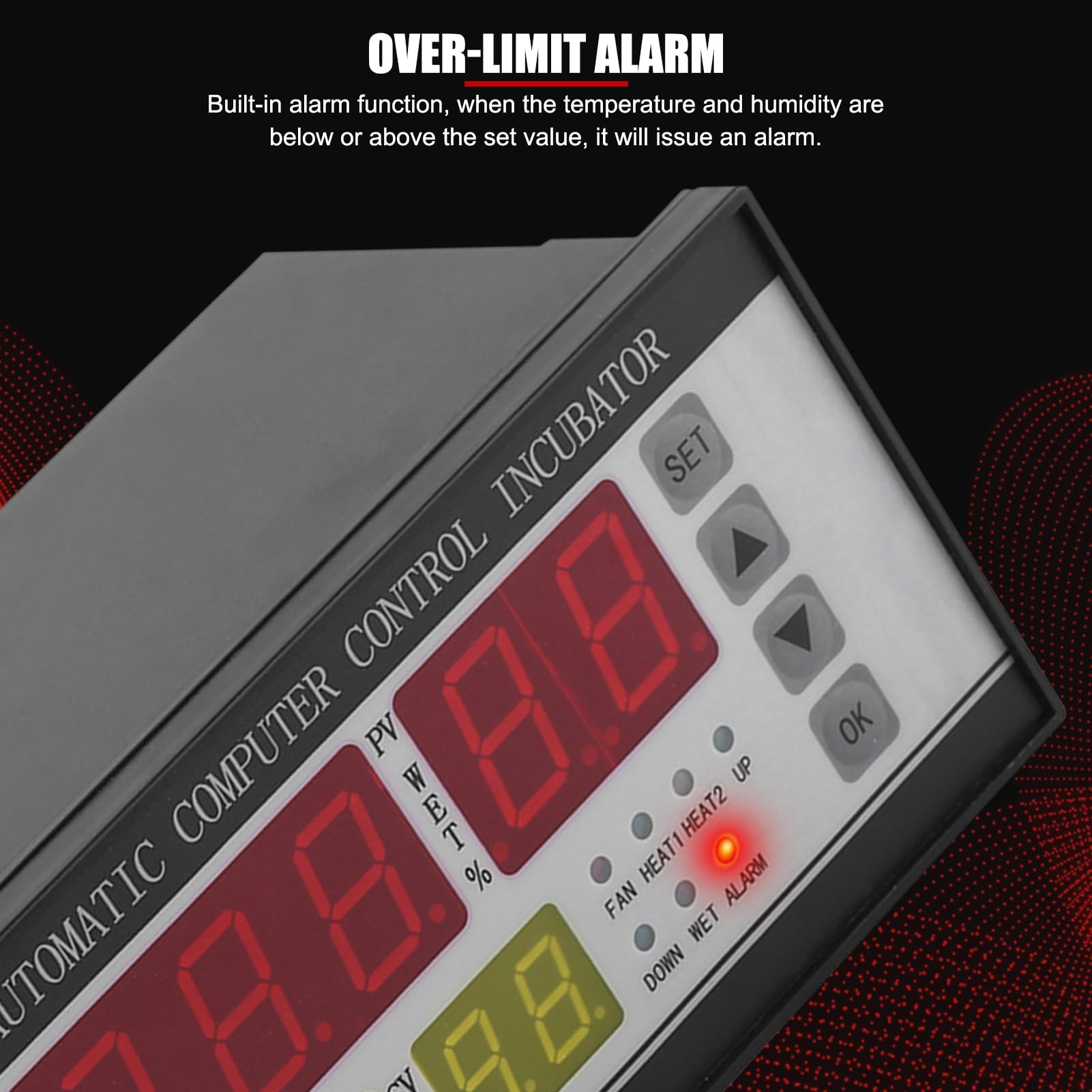Controlador de incubadora de huevos XM-18 Termostato Higrostato Control automático completo con sonda de sensor de temperatura y humedad