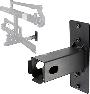 Hitch Mount Bike Rack Wall Mount, Hitch Mount Bike Rack Hanging Garage Organizer, Trailer Hitch Receiver Storage, Easy to Load Secure & Sturdy 2” Wall Mount Hitch Receiver, Max 200 lbs (2 Inch)