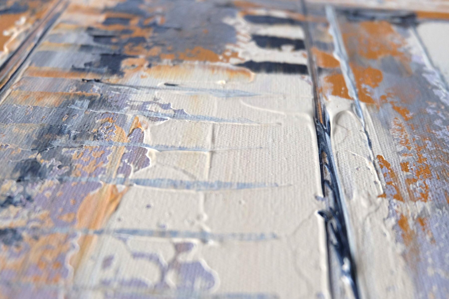 Monica Mirafiori I 120x60 cm I Tableau Peint à la Main I Modèles Tableau I Peintre Moderne I Tableaux Peintures I Toile sur Cadre en Bois