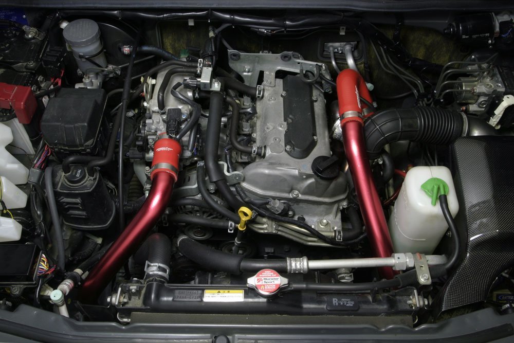 ハイフローインタークーラー　ジムニー[JB23W]　MT車用　モンスタースポーツ Amazon | MONSTER SPORT ハイフローインタークーラージムニー(JB23W/5