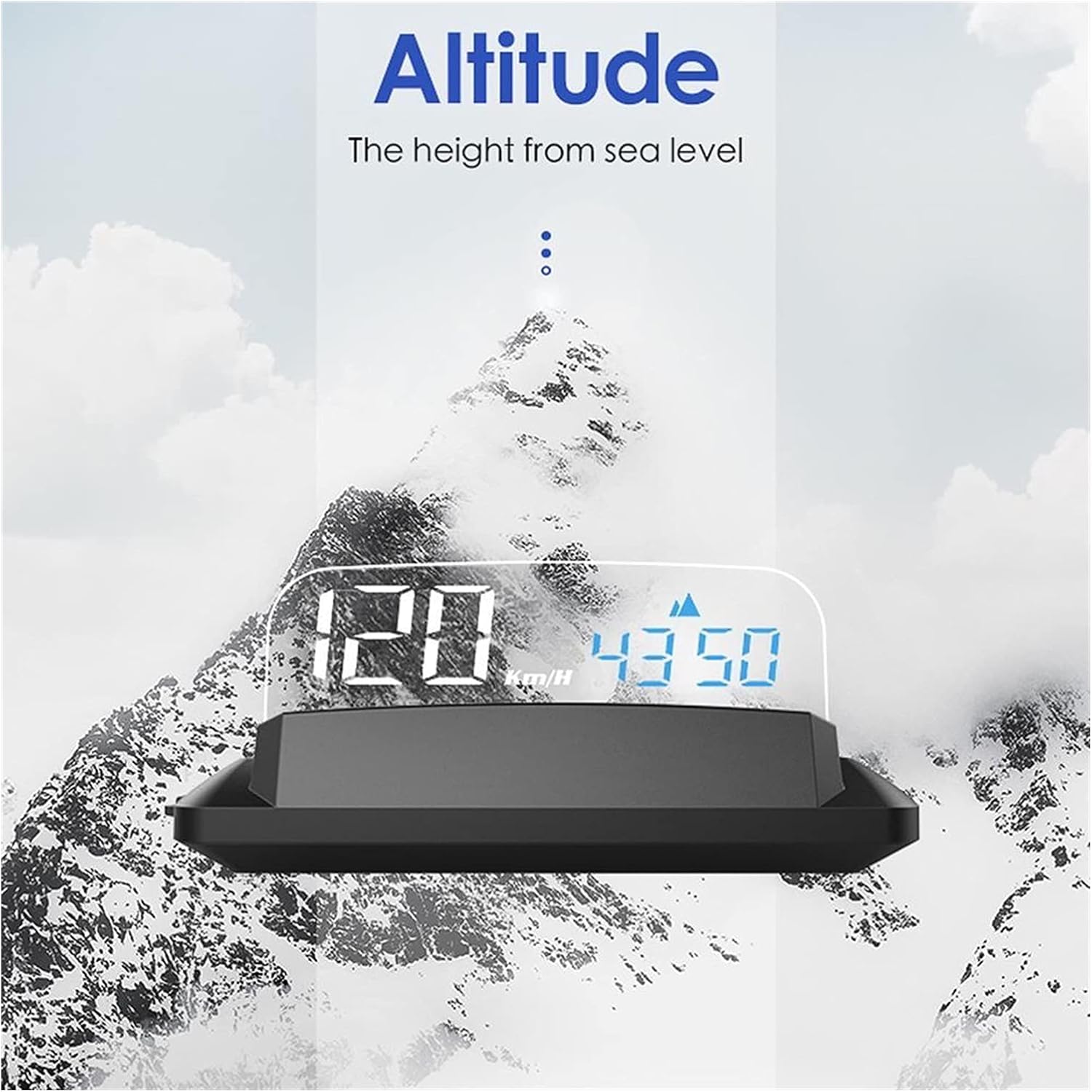 L3/G3 Head Up Display Car HUD Display 5 Inches Car HUD Head Up Windshield Display Safe Driving Universal Connection For Cars