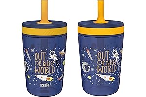 Kelso 15 oz Zak Halloween Cup 2-Pack Tumbler Set with Non-BPA Leak-Proof...