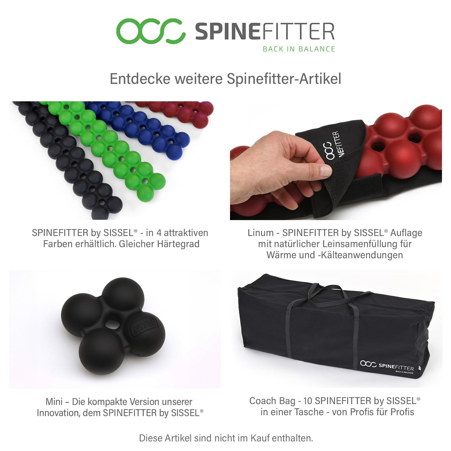 SPINEFITTER by SISSEL® Trigger Tool | Punktueller Druckaufbau | Effektive Schmerzlinderung & Lösen von Verspannungen | Robustes Material | Ideal für Rückengesundheit & Fitness | Leicht & Mobil