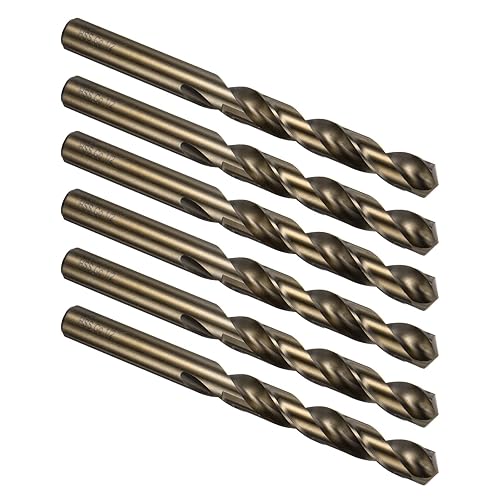 Miniatura 36 de Juego de brocas helicoidales de acero de alta velocidad M35 para metal, madera, plástico, acero de alta velocidad, cobalto, cobalto, 1 pieza, 5/16