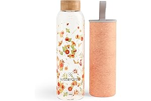 Waterdrop Glass Bottle: The Pinnacle of Hydration Simplicity