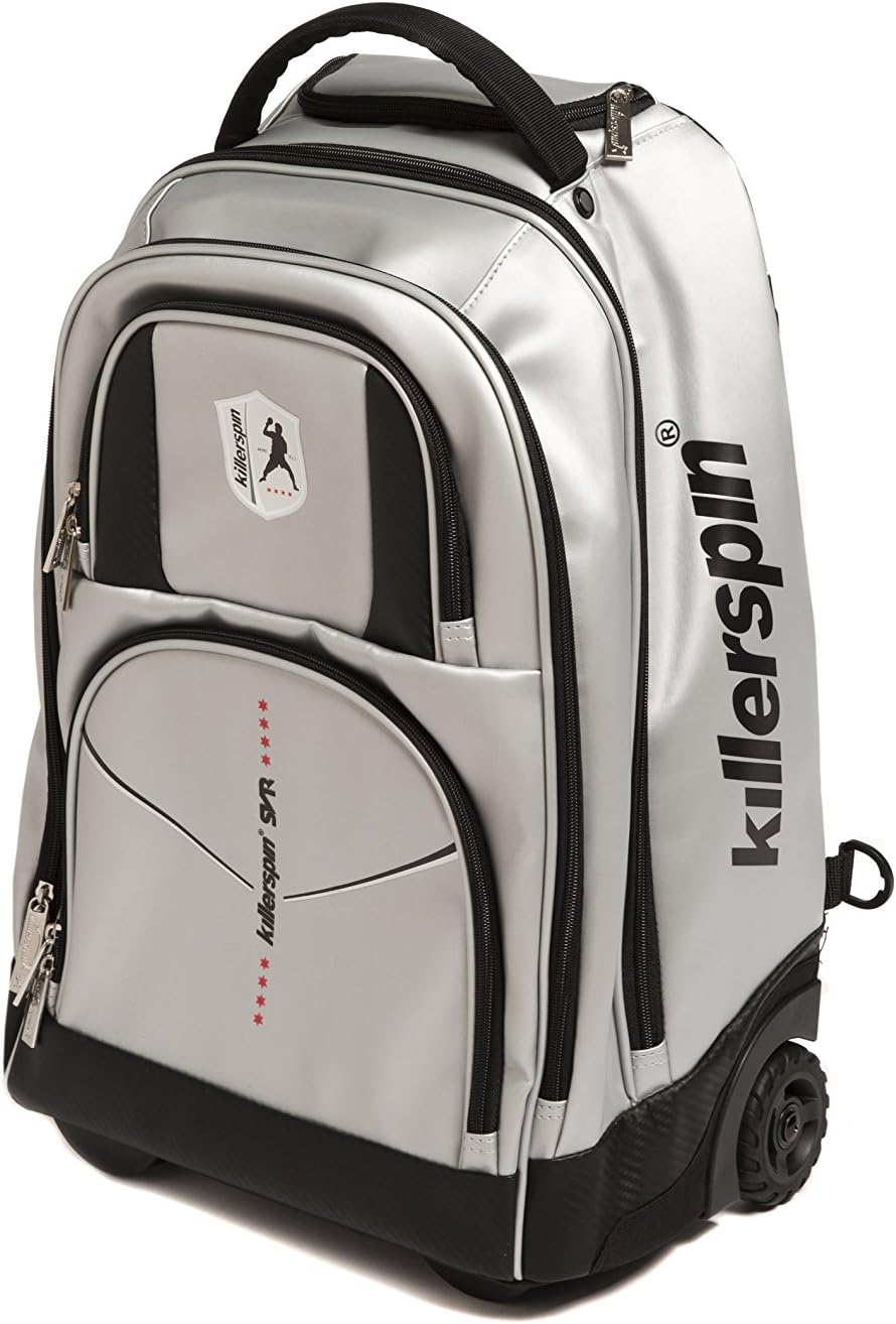 Killerspin SVR Rolling Ping Pong Backpack Silver
