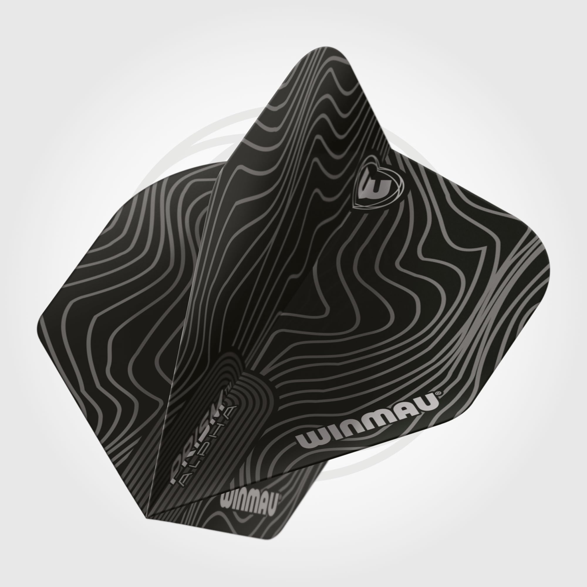 WINMAU Prism Alpha Solar Design Zestawy lotnicze do rzutek – 3 zestawy w opakowaniu (łącznie 9 lotów) (zwykłe mieszane)
