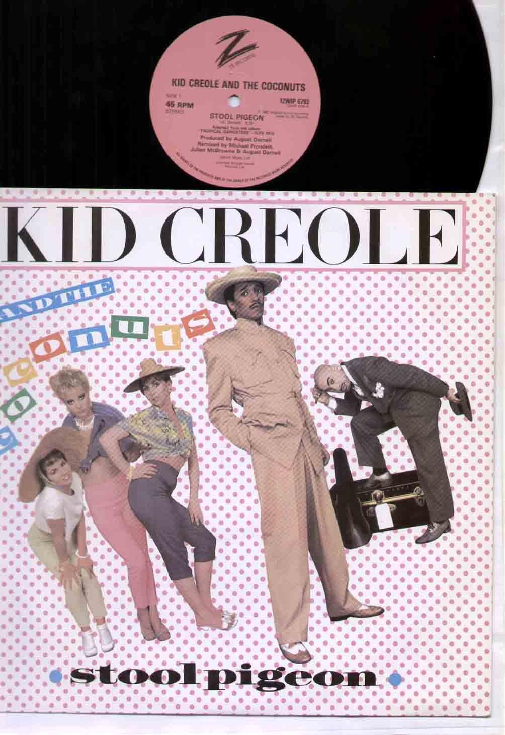 KID CREOLE AND THE COCONUTS STOOL PIGEON 12" VINYL Amazon.co.uk