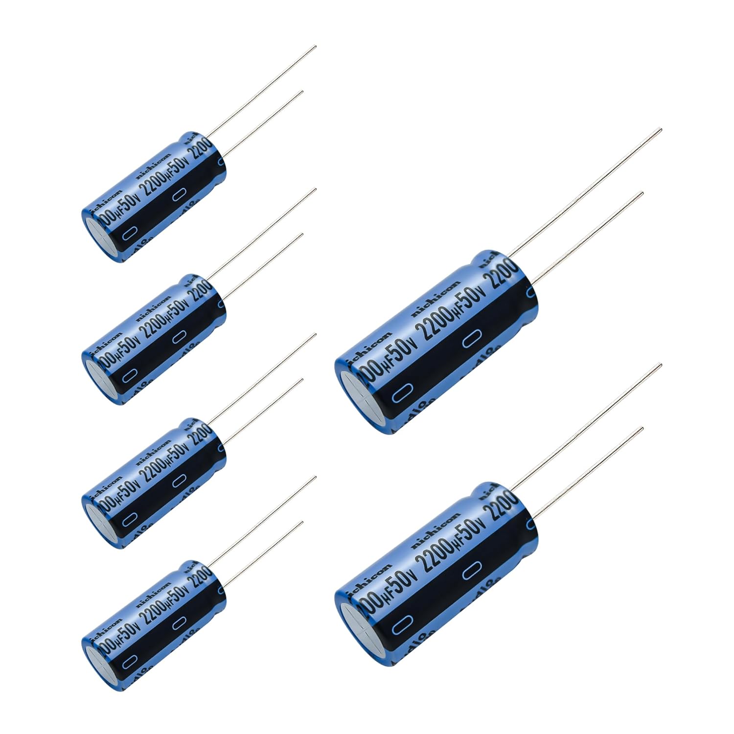4 pcs Nichicon KA Capacitors 50V 2200uf Audio Grade
