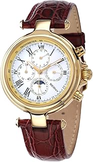 Automatic Watch for Men Mechanical Self Winding Wristwatch 3ATM Waterproof Multi-Functional Dial Mineral Glass Scratch Resistant Super Luminous