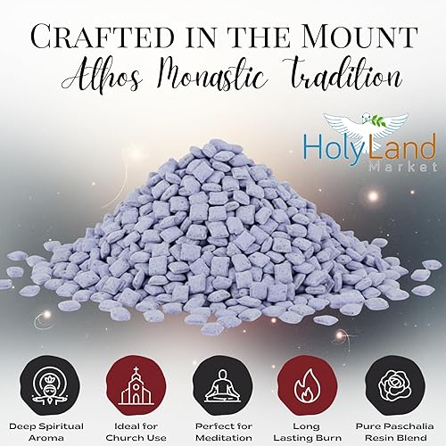 Miniatura 12 de Holy Land Market Incienso de Jerusalén - para iglesia o uso personal, calidad premium del Monte Athos (Nardo, 1 oz)