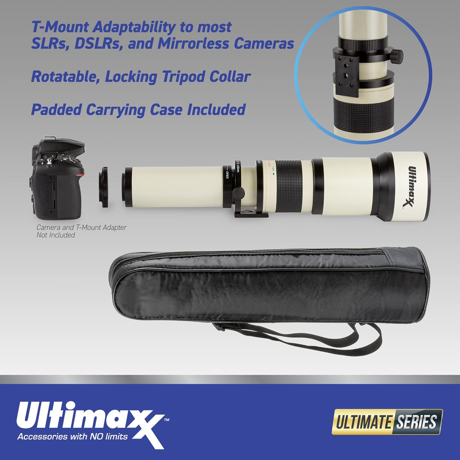 Ultimaxx Telephoto Zoom Lens Kit for Nikon D7500, Hungary Ubuy