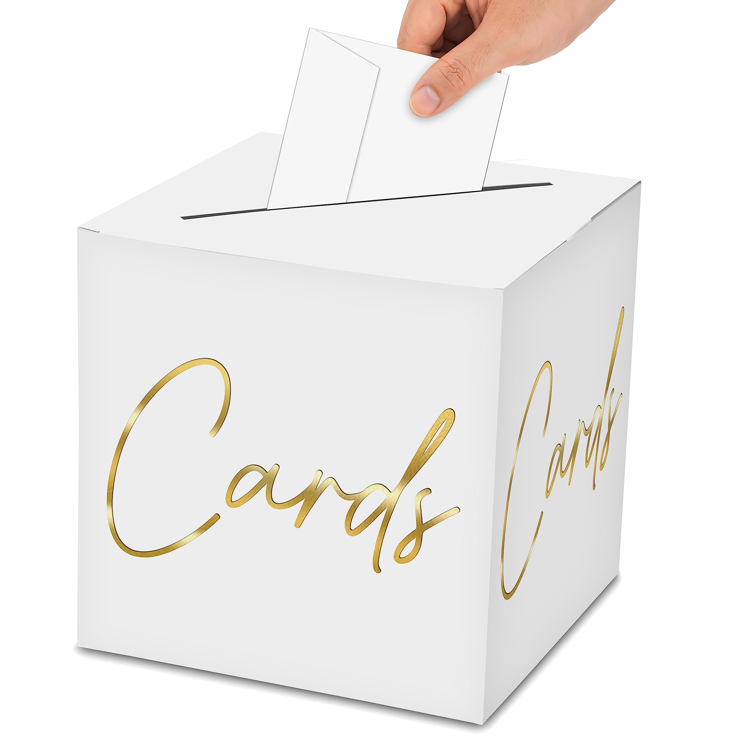 Amazon.com: AWSICE Classic Elegant Card Box – 1 Set Hot Stamping Card ...