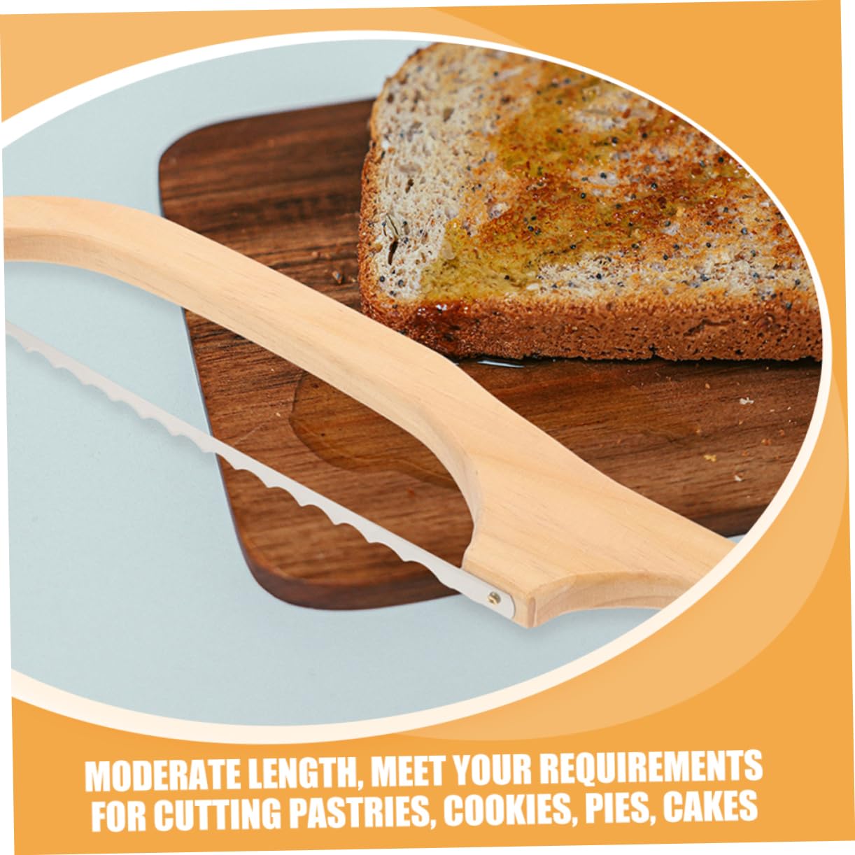 Cabilock 3 Ensembles Couteau À Acier Inoxydable De Outil De Découpe Pour Trancher Gâteau Pour Cuisine 2 Pièces * 3