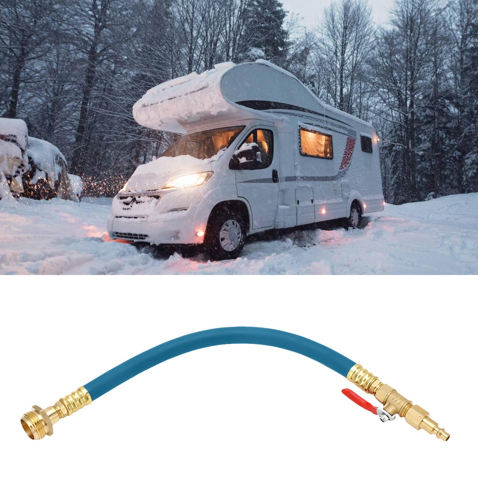 Kit Di Svernamento Per Camper Spina A Connessione Rapida A 3/4 Poll - Foto 7