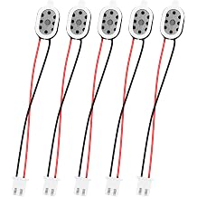 5PCS Mini Speakers 2W 8 Ohm Full-Range Cavity Micro Speaker with JST-PH2.54mm 2-Pin Interface for Ar duino DIY Projects, Rasp Berry P i, Electronic Kits