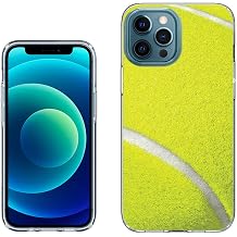 [Tennis Ball] Compatible for Apple iPhone 12/iPhone 12 Pro6.1in Clear Shockproof Rugged TPU Phone Cover case