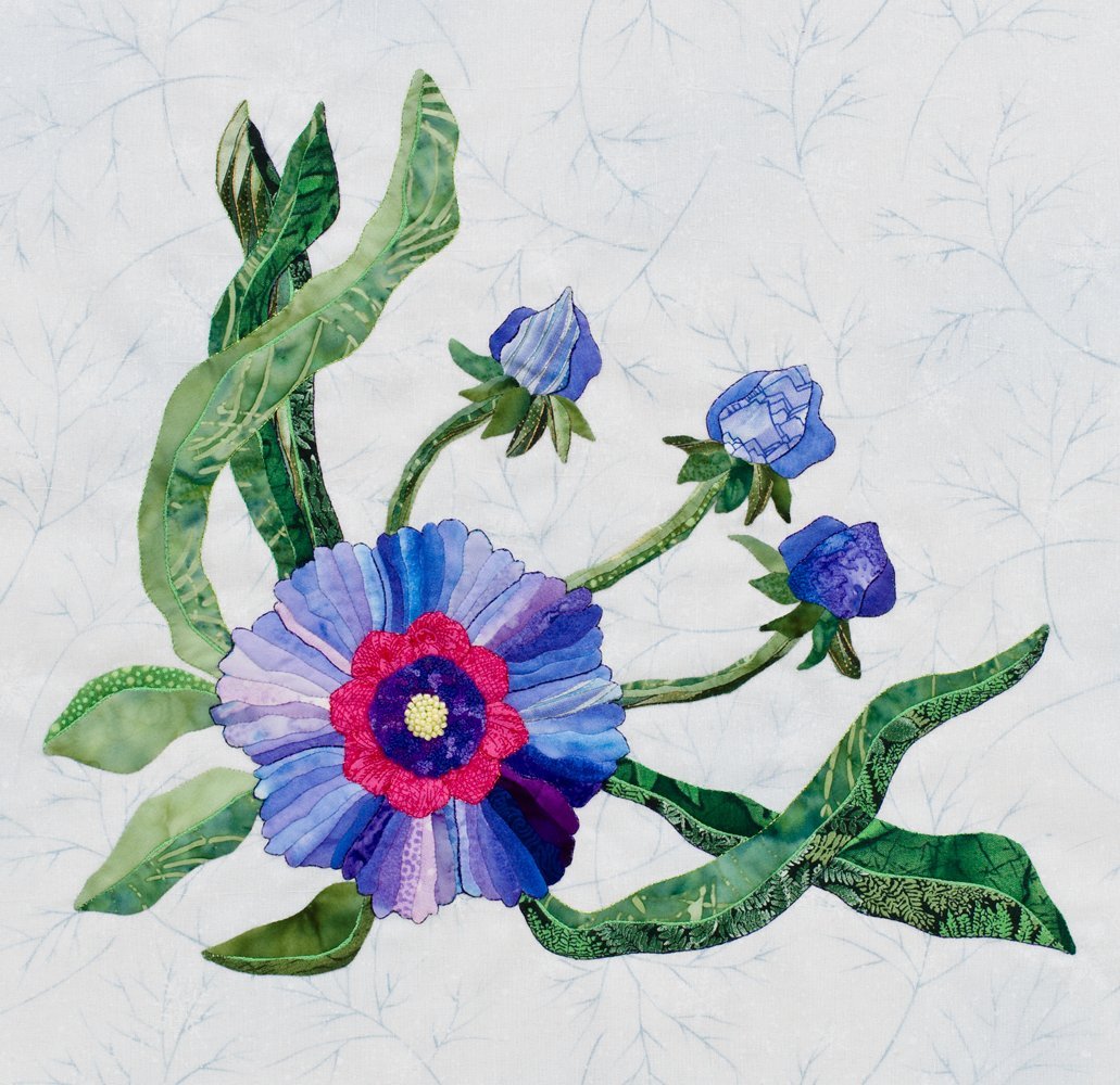 Artful Applique II: Introducing Scraplique and 12 New Floral Designs