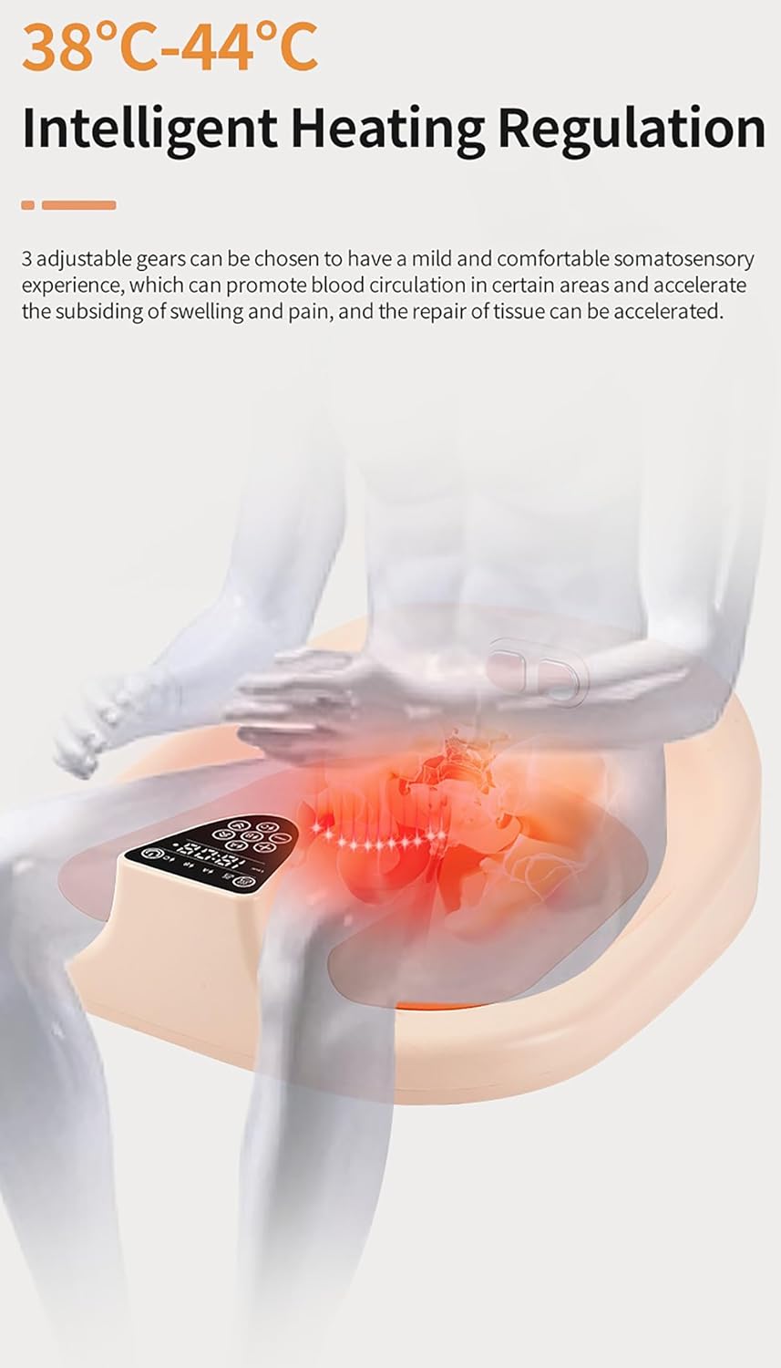 Pelvic Floor Muscle Repair Instrument, Portable Kegel Trainer, 5 Adjustable Intensity Levels, 38°C-44°C Heating, Non-invasive, for Repairs Pelvic Floor Muscles