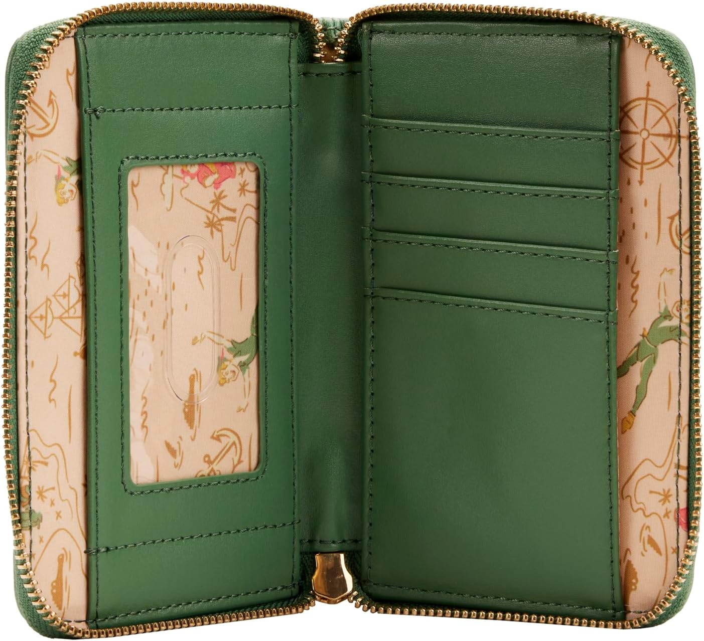 Loungefly DISNEY PETER PAN BOOK SERIES ZIP AROUND WALLET