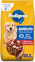 Ração Pedigree Carne Frango e Cereais Cães Adultos Raças Médias e Grandes 10,1 kg