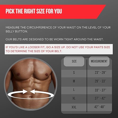 Miniatura 5 de Lift Tech Fitness Cinturón de elevación de cuero acolchado de 4 pulgadas, cinturón de levantamiento de pesas para mujeres y hombres, cinturón de