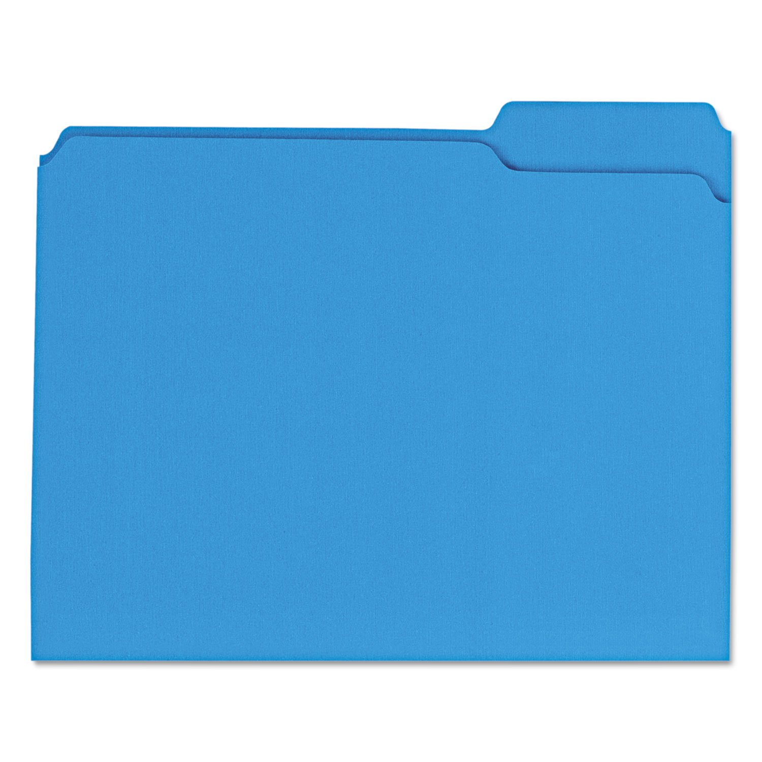 Universal One - Carpeta clasificadora de pestañas, color azul Letter