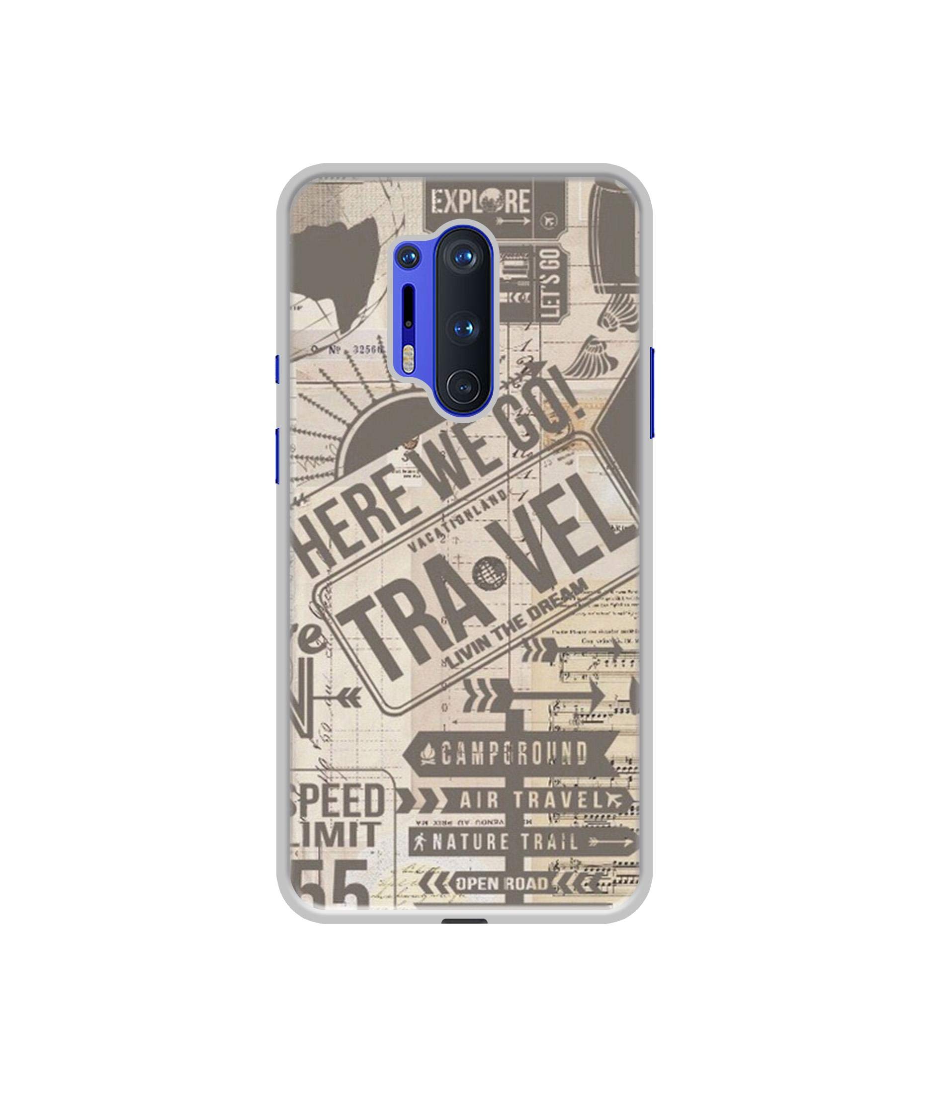 Casotec Travel Design Printed Silicon Soft TPU Back Case Cover for OnePlus 8 Pro (B0894X2583) Amazon Price History, Amazon Price Tracker