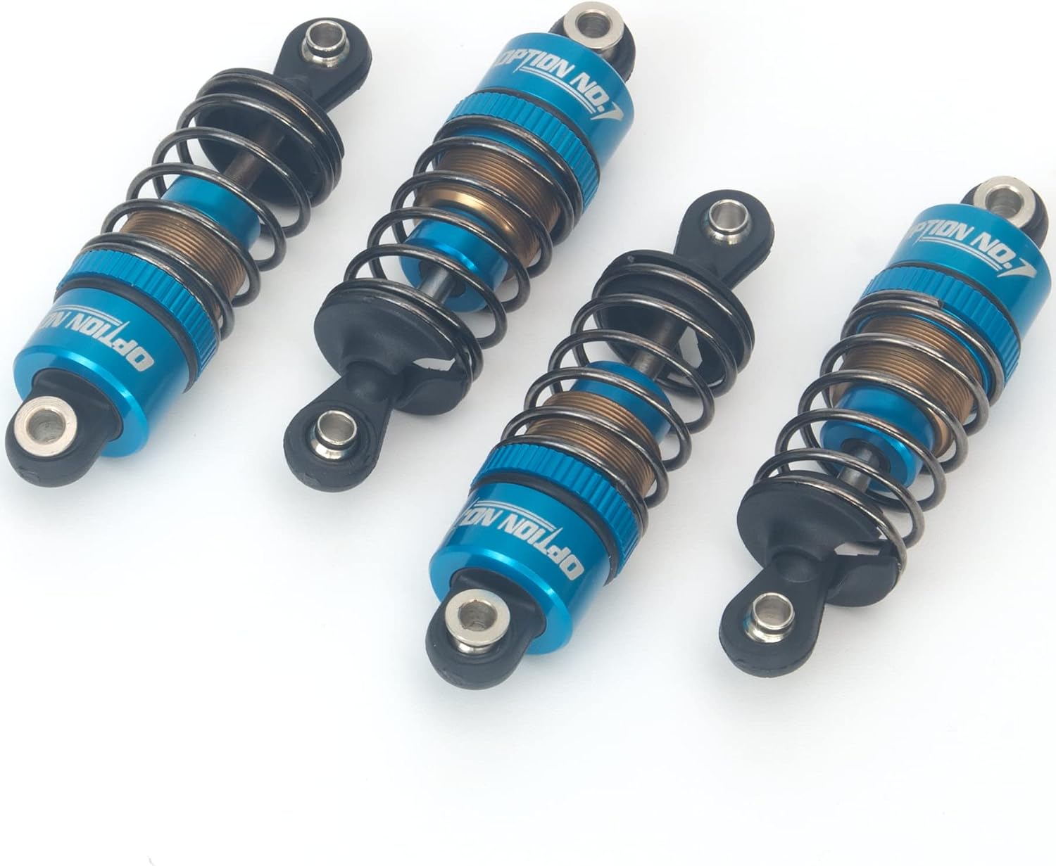 RC Car Aluminum Oil Shock Absorber 52mm Adjustable Damper Set for Tamiya M-03 / M-04 / M-05 / M-06 / MF-01X M-Chassis Model Car Upgrade Parts