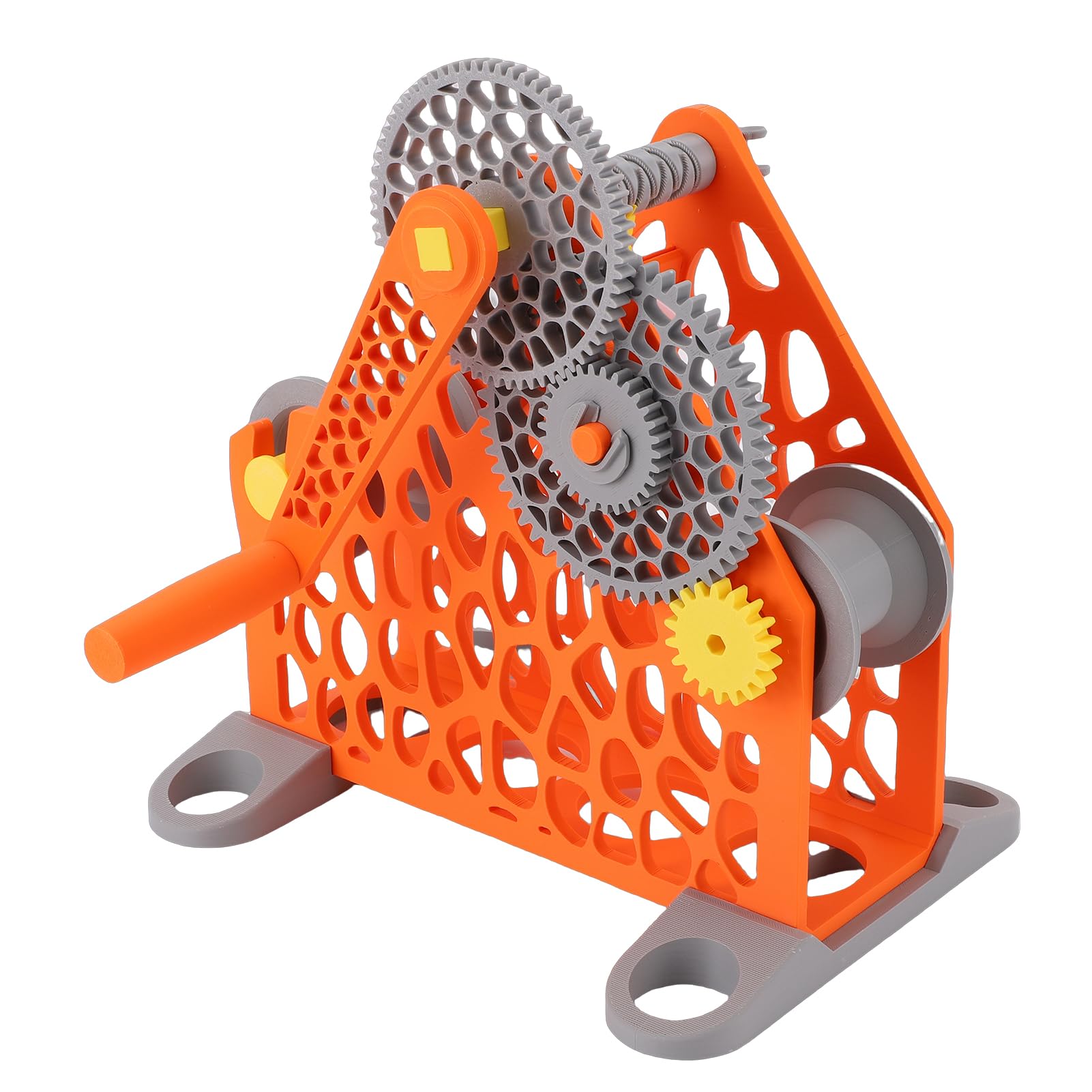 Zwijacz Włókien do Drukarek 3D, Ręcznie Korbowany Nawijak Włókien 3D, Nawijak Materiałów Eksploatacyjnych do Przewodów o Masie 1 Kg, Równomierne Prowadzenie Drutu, moduł