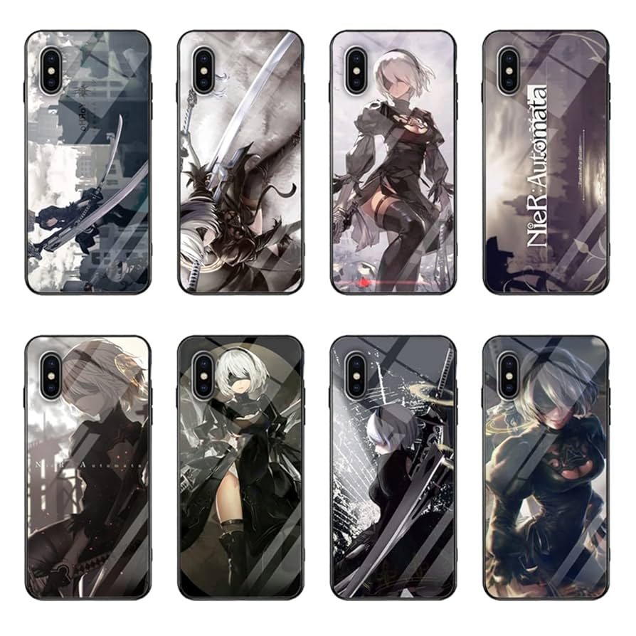 Amazon.co.jp: ニーア オートマタ 2B スマホケース iPhone 14