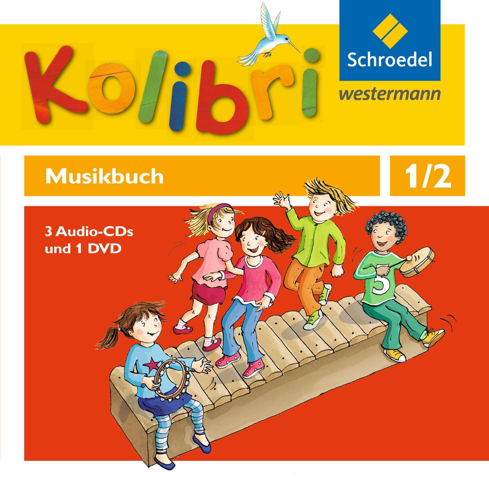 Kolibri - Musikbücher: Allgemeine Ausgabe 2012: Hörbeispiele und Tanz-DVD 1 / 2