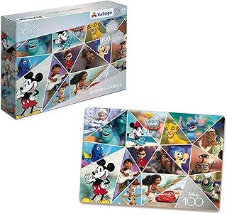 Quebra-Cabeça Disney 100 Anos Xalingo