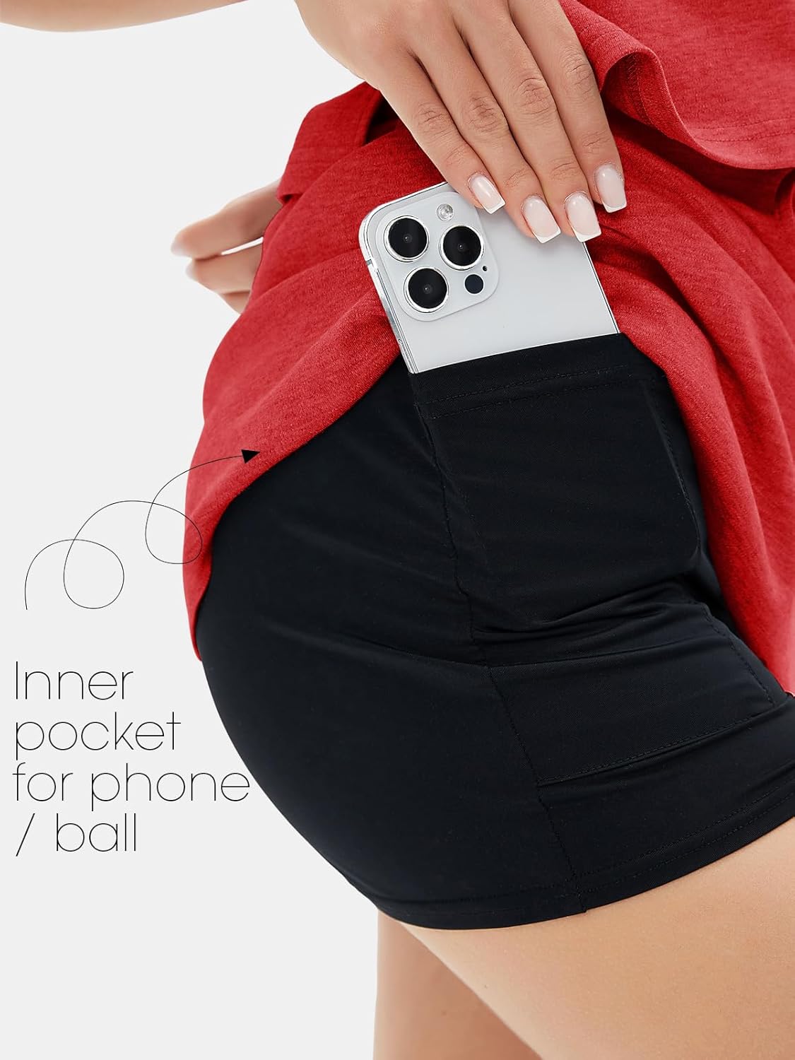 EXLURA Womens Summer 2 Piece Short Skirt Sets Short Sleeve Tshirt Matching Tennis Skort Cotton Airport Travel Vacation Outfit - Image 5