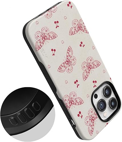 Vista 734 de Casely - Funda para iPhone 14 Pro Max, Viva La Vida, Frida Kahlo Floral Collage, compatible con MagSafe 10 Frida Kahlo Viva La Vida Collage