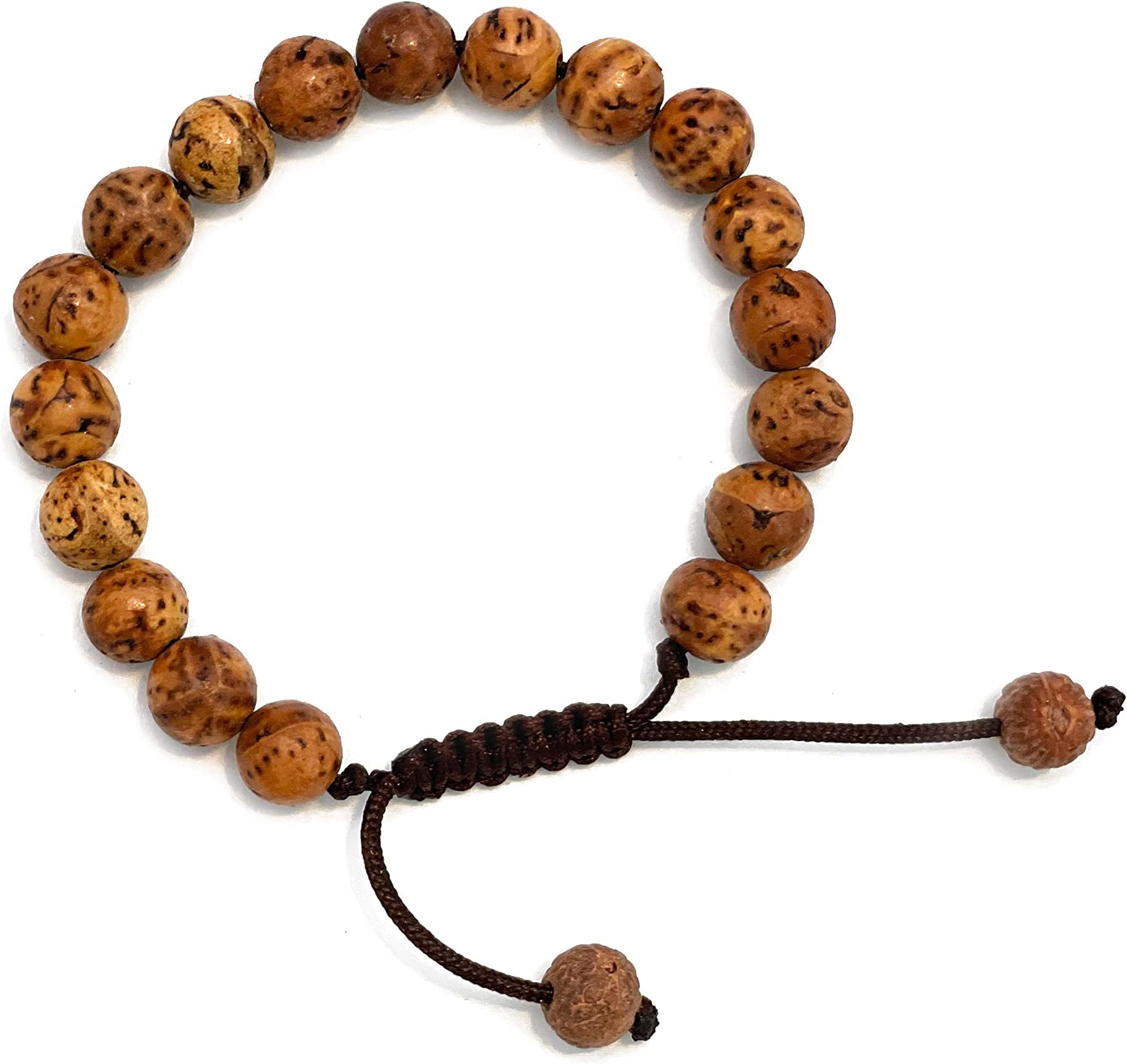 Hands Of Tibet Tibetan Mala Bodhi Seed Wrist Mala Bodhi Seed Beads From Bodh Gaya India BSM-24