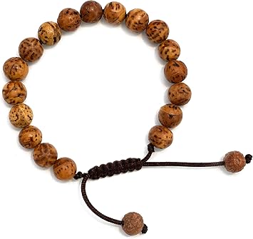 Hands Of Tibet Tibetan Mala Bodhi Seed Wrist Mala Bodhi Seed Beads From Bodh Gaya India BSM-24