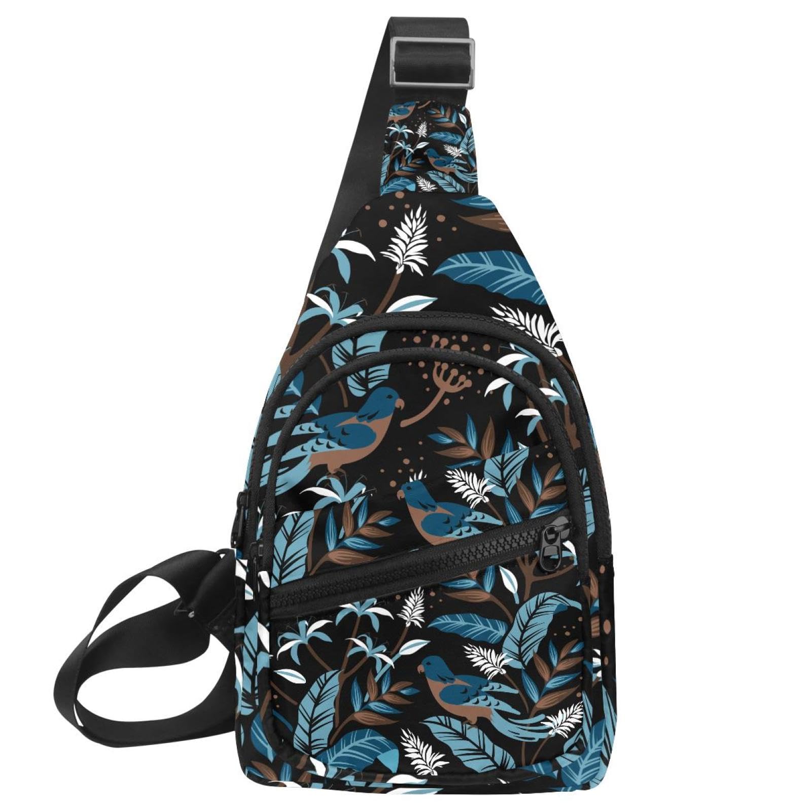Mochila cruzada impermeable y ligera con diseño de limones para mujer 7