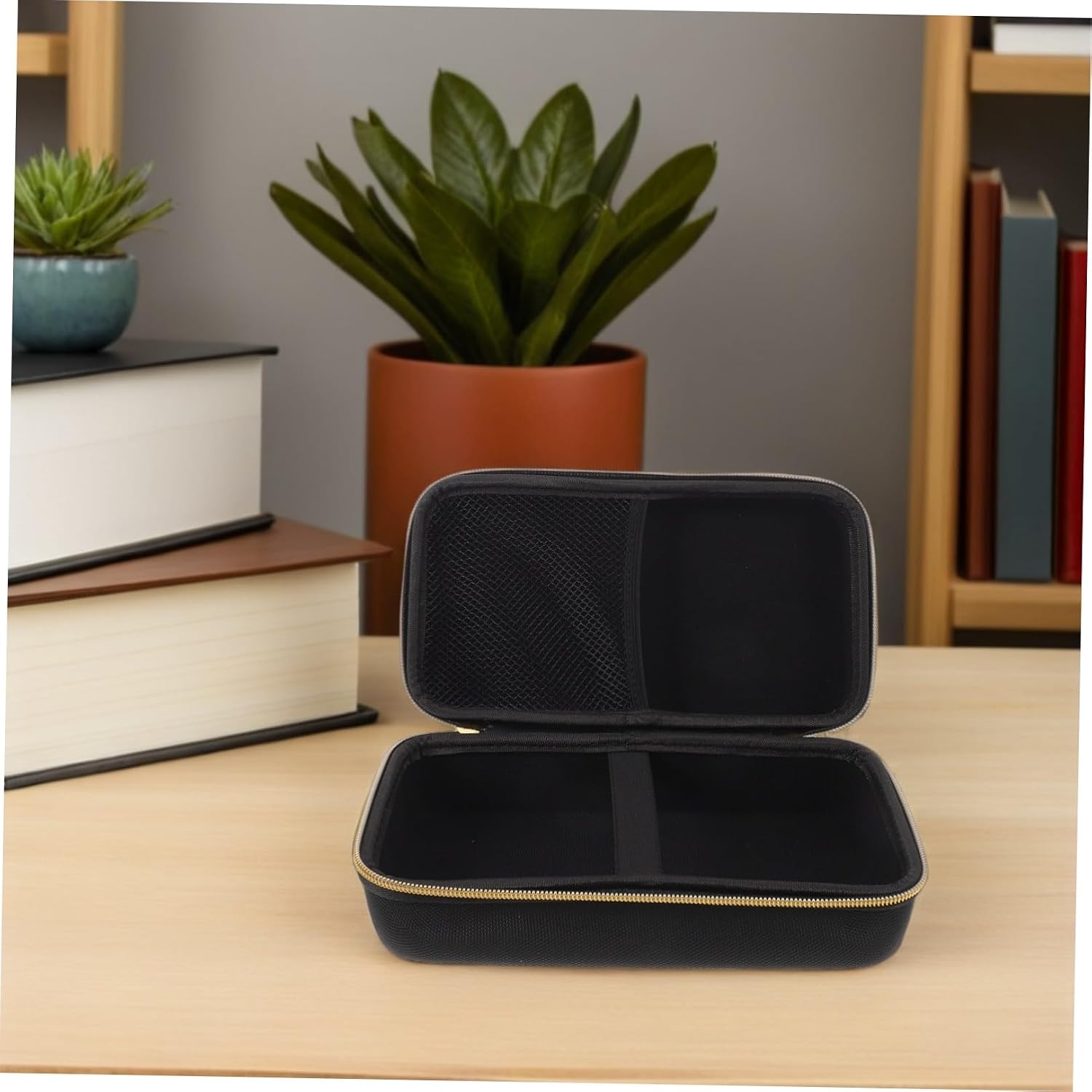 Portable Electronic Accessories Carry Case for Small Accessories and Charging Cables, Lightweight Plastic Cord Storage Box for Business Trips and Home Organization