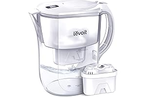 Levoit Water Filter Pitcher: Essential Filtration for Clean, Refreshing Drinking Water